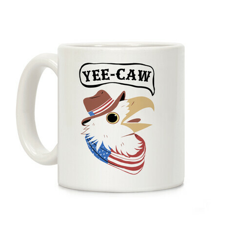 YEE-CAW American Bald Eagle Coffee Mug