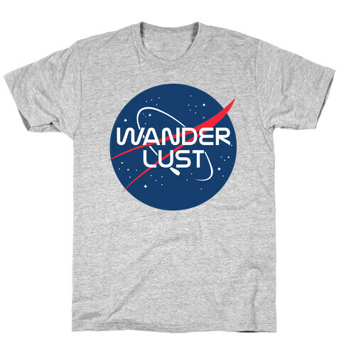 Wanderlust Nasa Parody T-Shirt