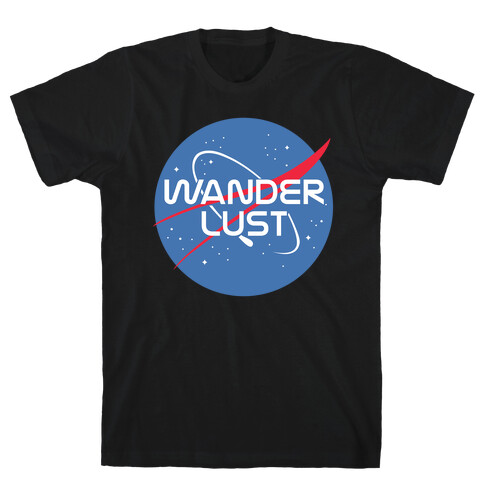 Wanderlust Nasa Parody T-Shirt