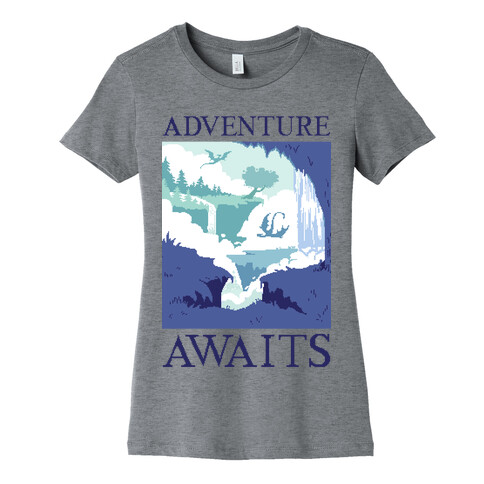 Adventure Awaits Womens T-Shirt