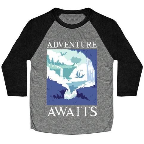 Adventure Awaits Baseball Tee