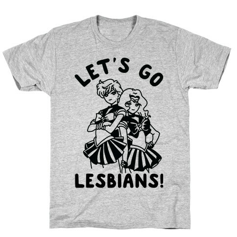 Let's Go Lesbians Uranus Neptune T-Shirt