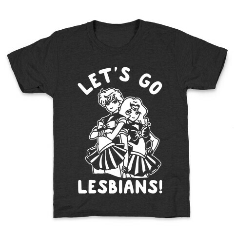 Let's Go Lesbians Uranus Neptune Kids T-Shirt