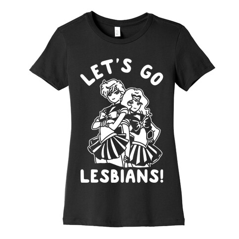 Let's Go Lesbians Uranus Neptune Womens T-Shirt