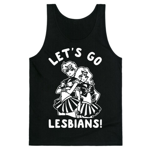 Let's Go Lesbians Uranus Neptune Tank Top