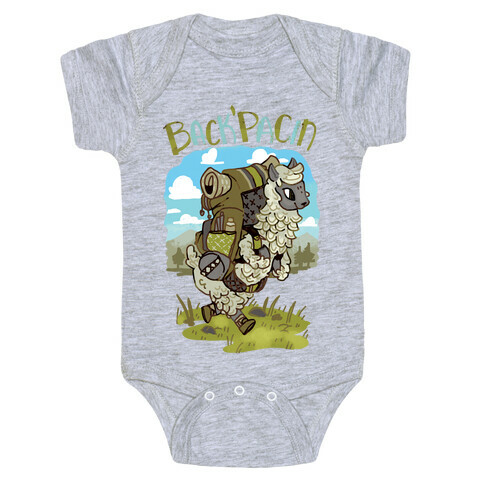 Back'Pacin Alpaca Baby One-Piece