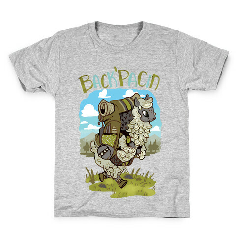 Back'Pacin Alpaca Kids T-Shirt