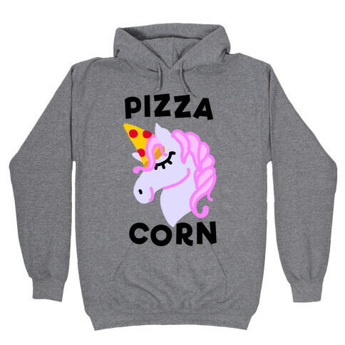 Pizza Corn Hooded Sweatshirt