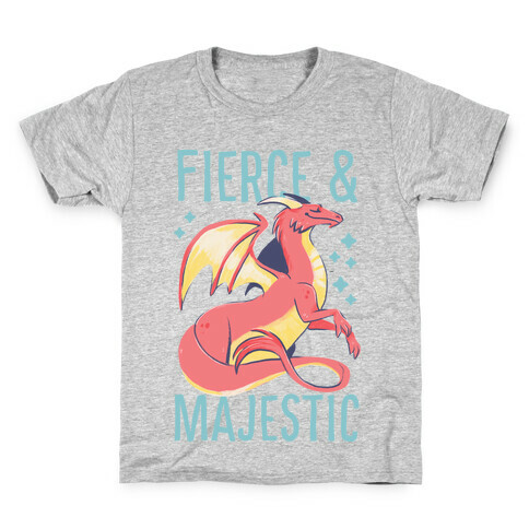 Fierce and Majestic - Dragon Kids T-Shirt