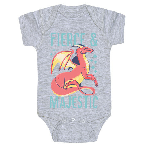 Fierce and Majestic - Dragon Baby One-Piece
