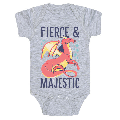 Fierce and Majestic - Dragon Baby One-Piece