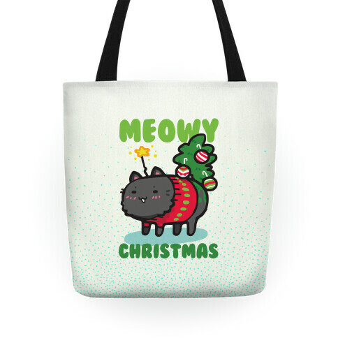 Meowy Christmas Tote Tote