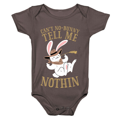 Can't No-Bunny Tell Me Nothin' Baby One-Piece