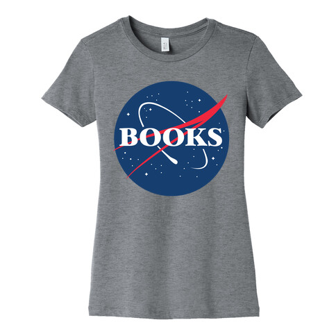 Books Nasa Parody Womens T-Shirt
