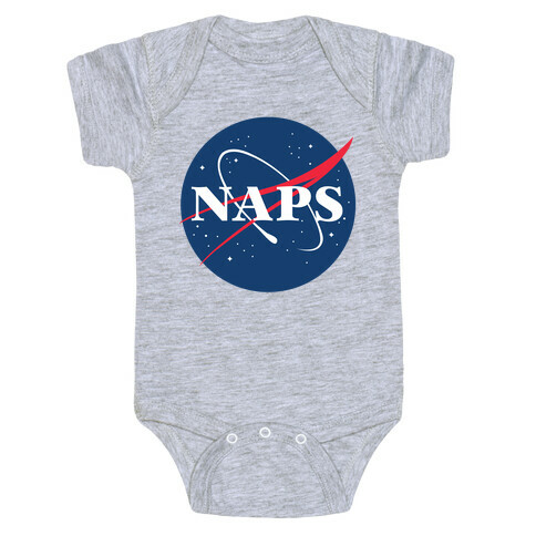 Naps Nasa Parody Baby One-Piece