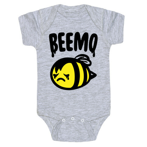 Beemo Emo Bee Parody Baby One-Piece