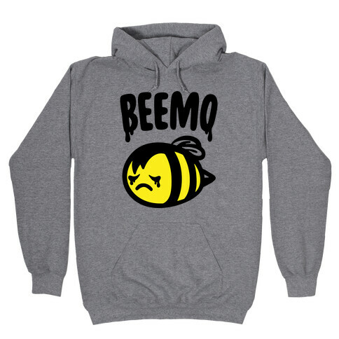 Beemo Emo Bee Parody Hooded Sweatshirt