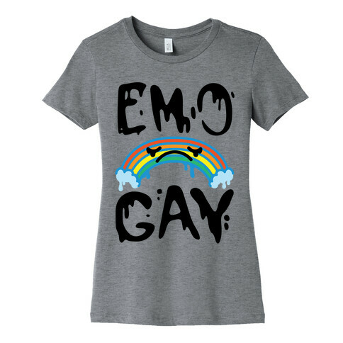 Emo Gay Womens T-Shirt