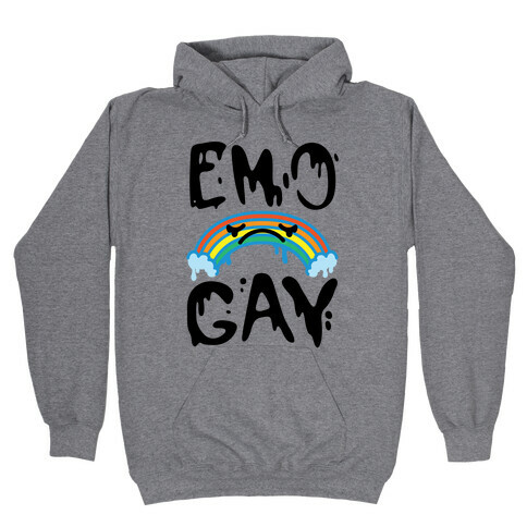 Emo Gay Hooded Sweatshirt