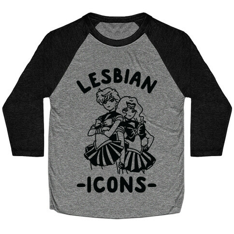 Lesbian Icons Baseball Tee