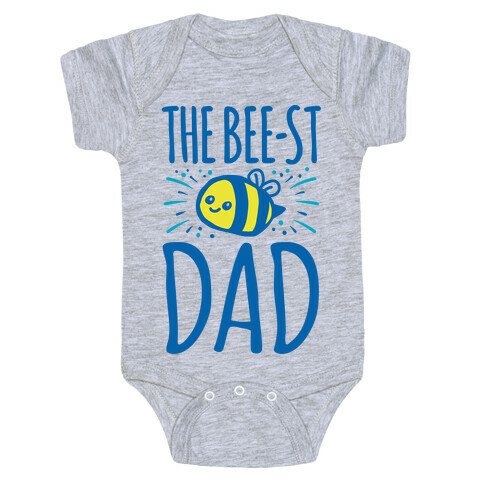 The Bee-st Dad Father's Day Bee Shirt Baby One-Piece