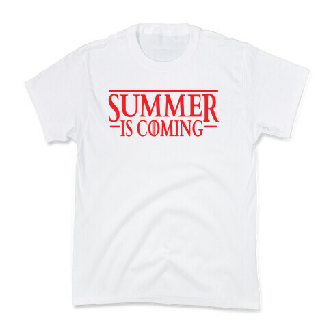 Summer Is Coming Kids T-Shirt