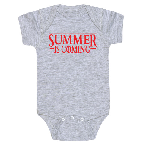 Summer Is Coming Baby One-Piece