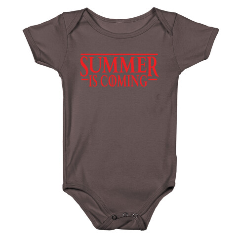 Summer Is Coming Baby One-Piece