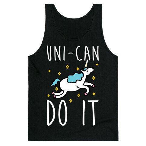 Uni-can Do It Unicorn Tank Top