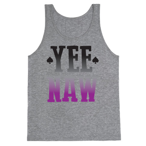 Yee Naw Asexual Pride Tank Top