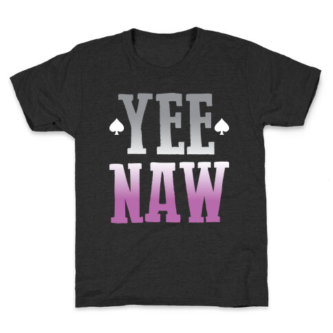 Yee Naw Asexual Pride Kids T-Shirt