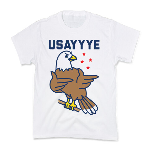 USAYYYE Bald Eagle Kids T-Shirt