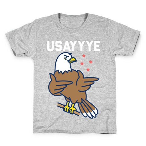 USAYYYE Bald Eagle Kids T-Shirt