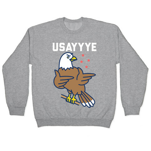 USAYYYE Bald Eagle Pullover