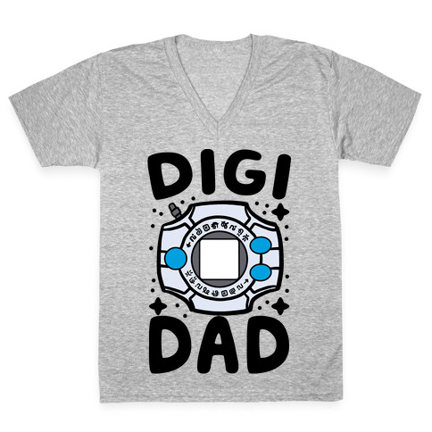 Digi Dad V-Neck Tee Shirt