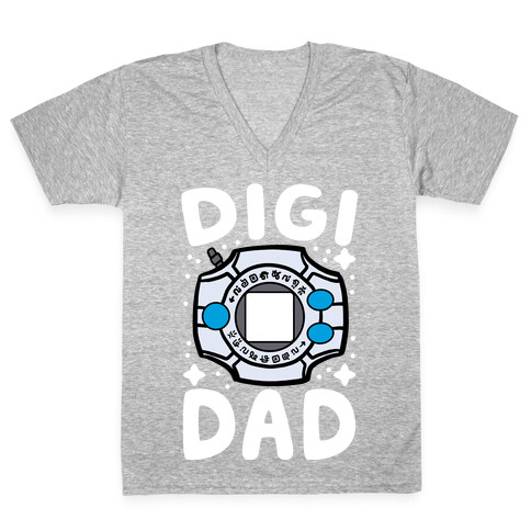 Digi Dad V-Neck Tee Shirt