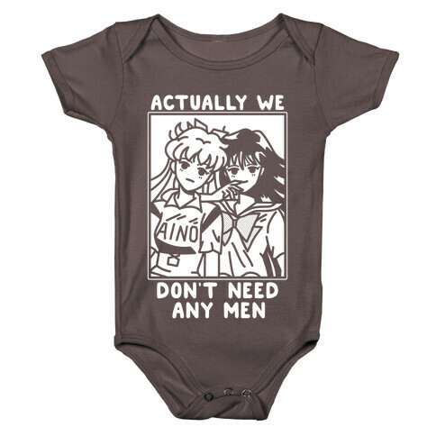 Actually We Don't Need Any Men Minako Rei  Baby One-Piece
