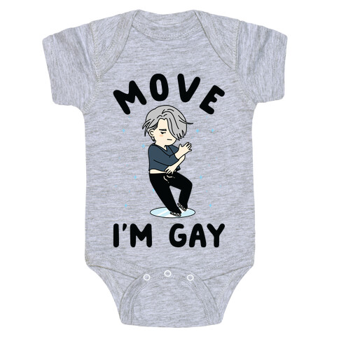 Move I'm Gay Victor Baby One-Piece