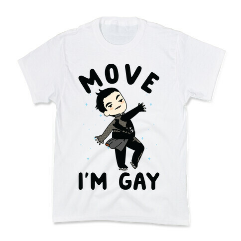 Move I'm Gay Yuri Katsuki Kids T-Shirt