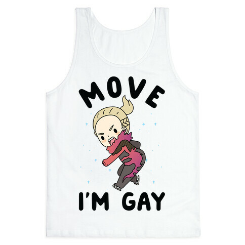 Move I'm Gay Yuri Plisetsky Tank Top