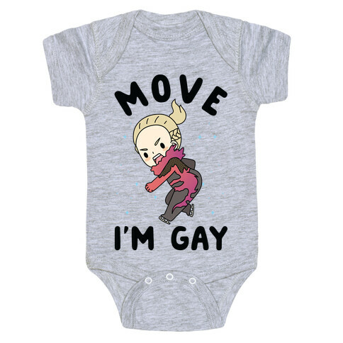 Move I'm Gay Yuri Plisetsky Baby One-Piece