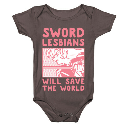 Sword Lesbians Will Save the World Utena Baby One-Piece