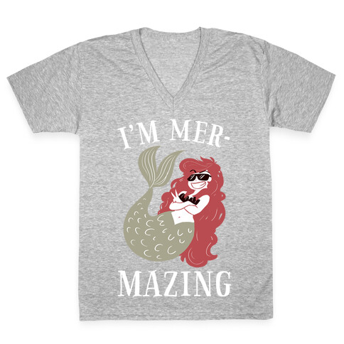 I'm Mer-Mazing V-Neck Tee Shirt