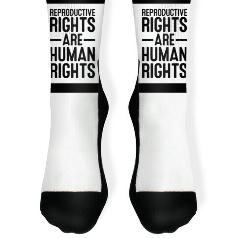 Reproductive Rights Are Human Rights Sock
