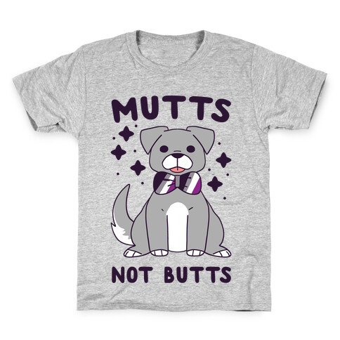 Mutts Not Butts Kids T-Shirt