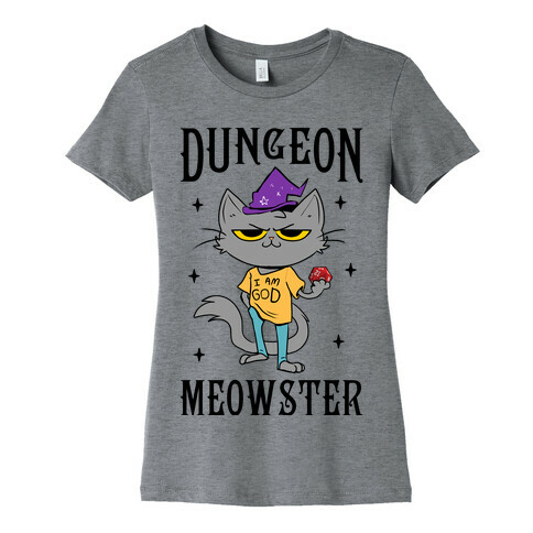 Dungeon Meowster Womens T-Shirt