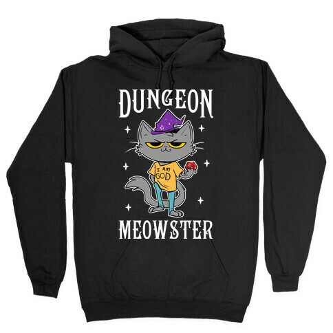 Dungeon Meowster Hooded Sweatshirt