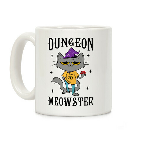 Dungeon Meowster Coffee Mug