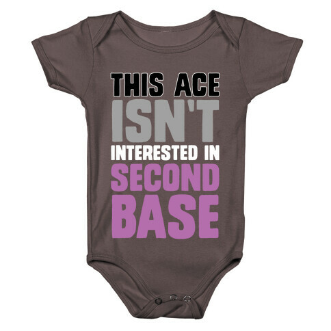 This Ace Isn't Interested In Second Base Baby One-Piece