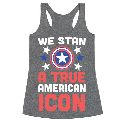 We Stan a True American Icon Racerback Tank Top